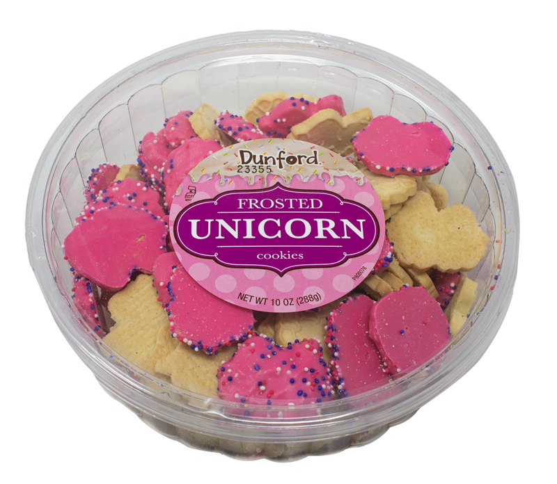 Frosted Unicorn Cookies