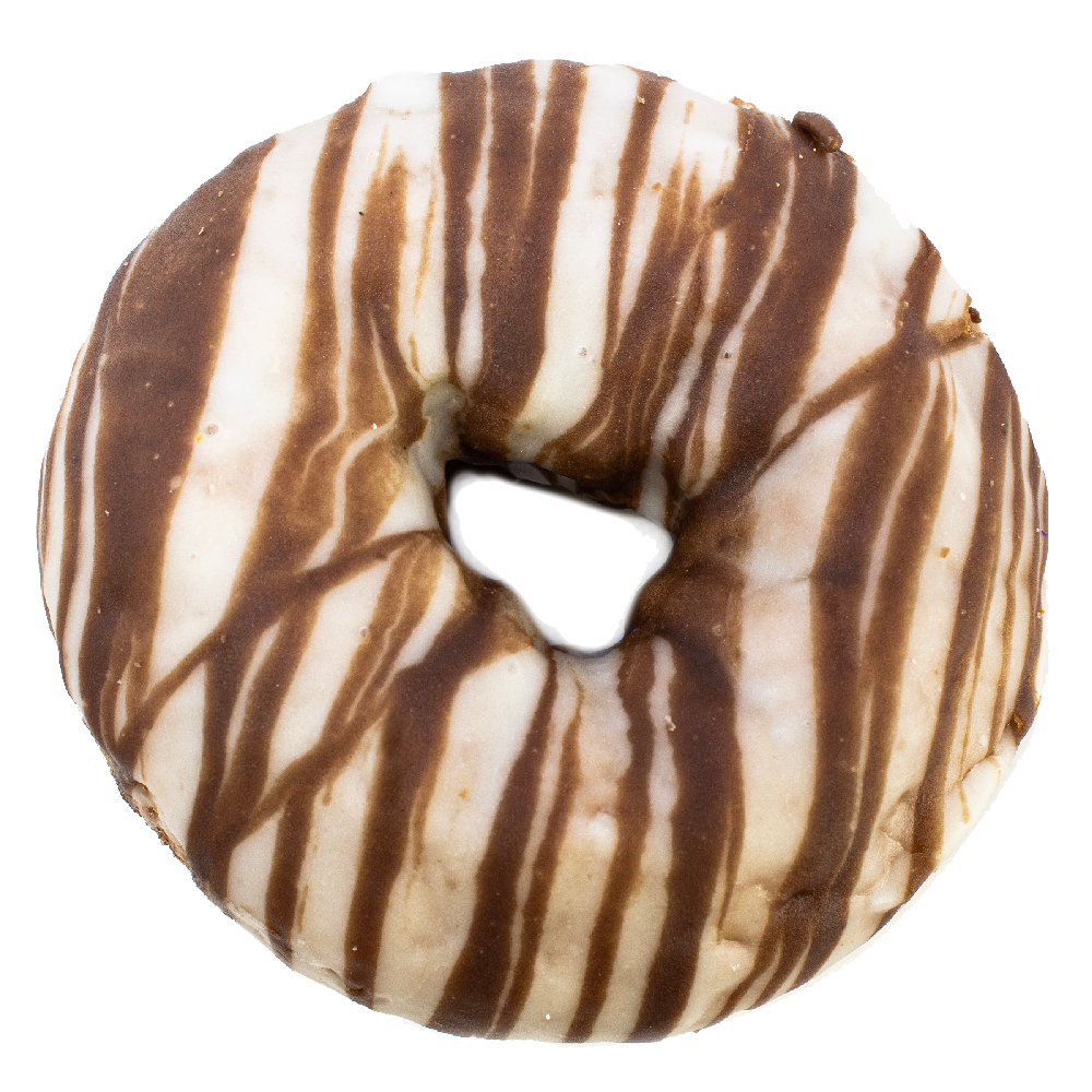 Reverse Zebra Donut